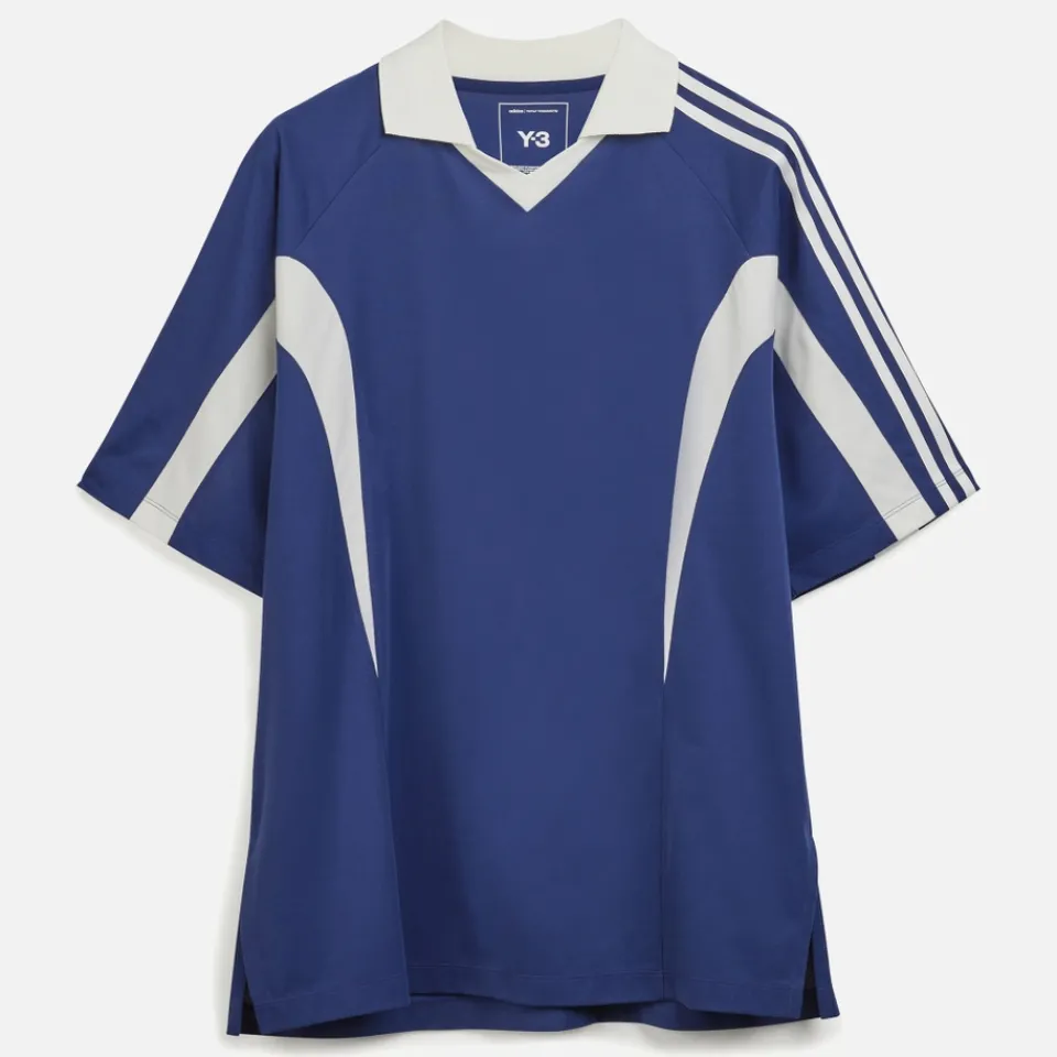T-Shirts|T-Shirts|Stine Goya Y-3 Cut Line Cotton-Blend Jersey T-Shirt - S