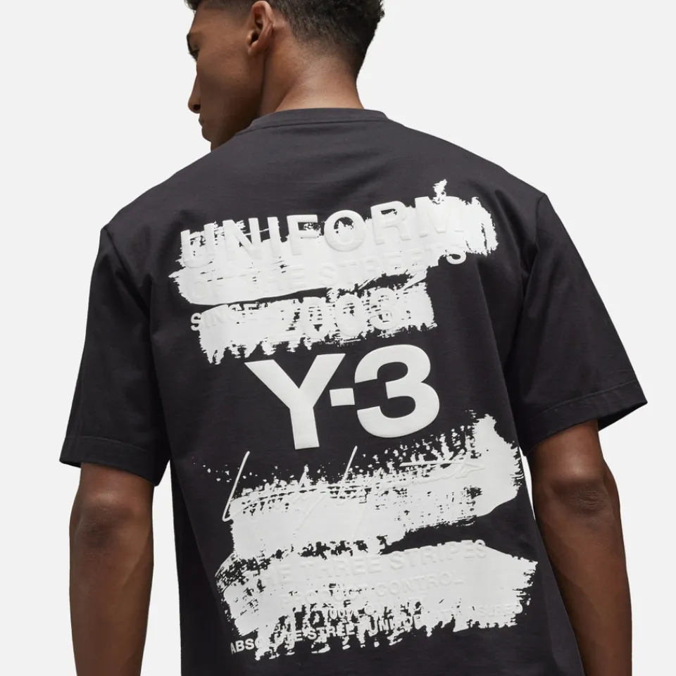 T-Shirts|T-Shirts|Y-3 GFX Jersey Logo T-Shirt - XL