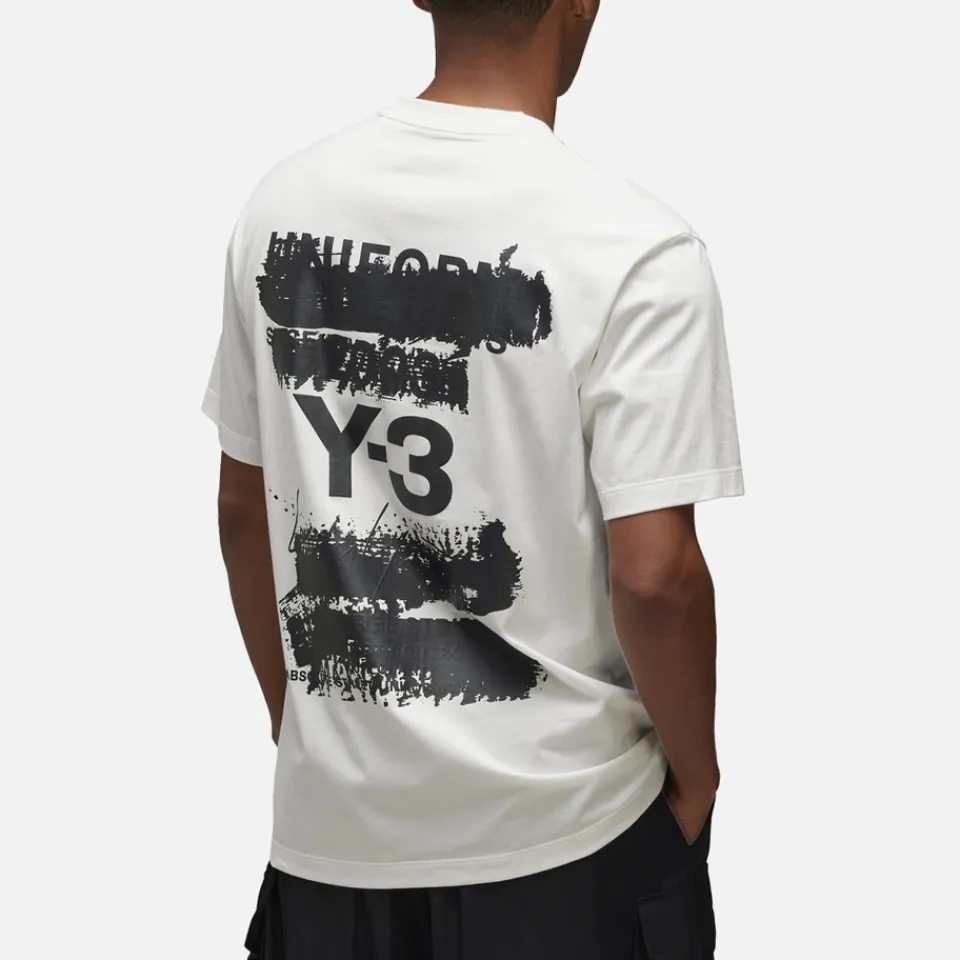 Loungewear|T-Shirts|Y-3 GFX Jersey Logo T-Shirt - S