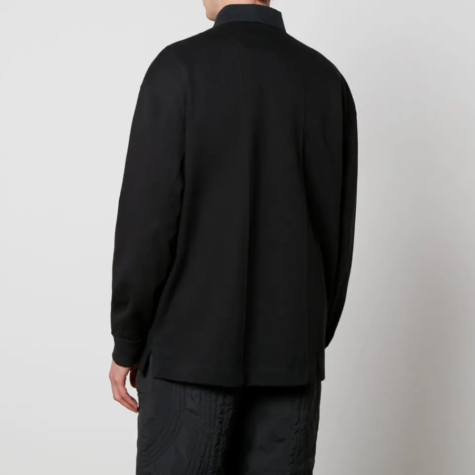 Shirts|Shirts|Dr. Martens Y-3 Logo-Embroidered Loopback Cotton Rugby Shirt - S