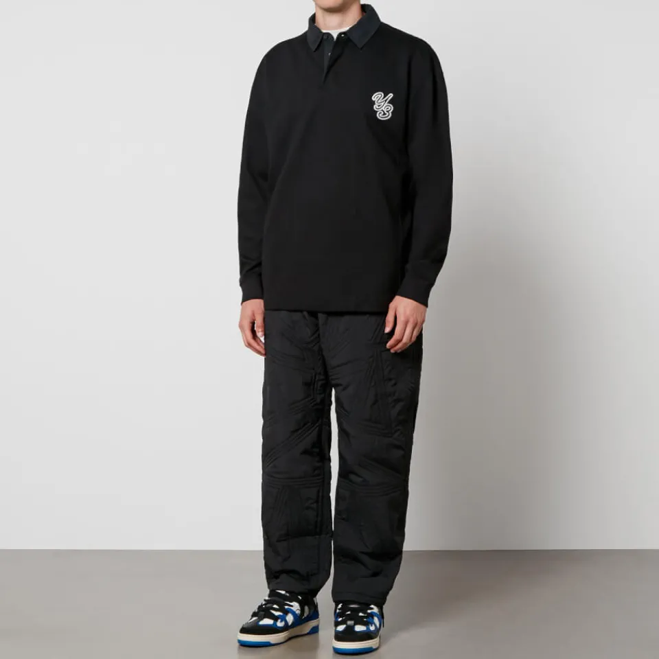Shirts|Shirts|Dr. Martens Y-3 Logo-Embroidered Loopback Cotton Rugby Shirt - S