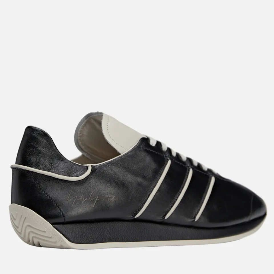 Trainers|Y-3 Men's Country Leather Trainers - UK 9