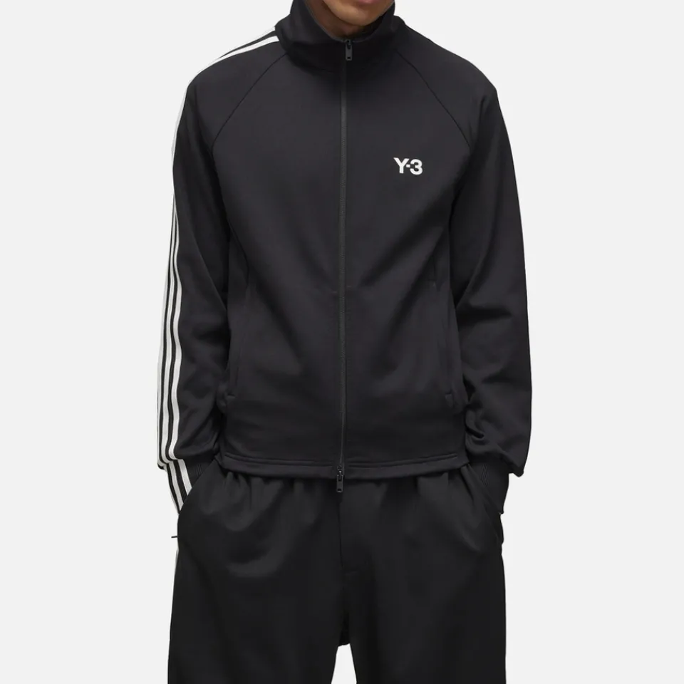 Jackets|Coats|Dr. Martens Y-3 3-Stripe Stretch-Jersey Jacket - S