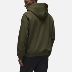 Sweatshirts|Dr. Martens Y-3 Tonal Logo Cotton-Blend Terry Zipped Hoodie - S